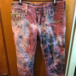 Rock Revival size 32 Dan Alt straight leg jeans
